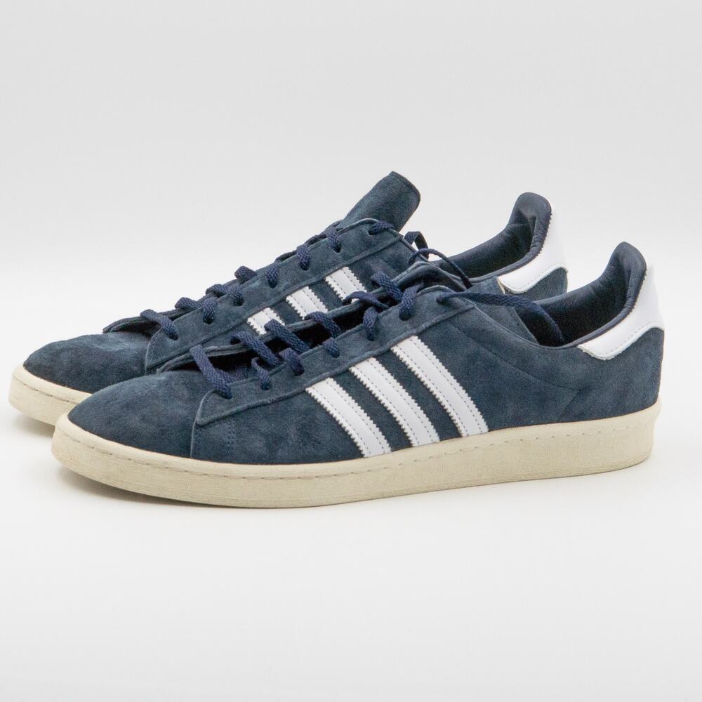 adidas Campus 80s Navy Off White Sz 13M EUC FZ6153